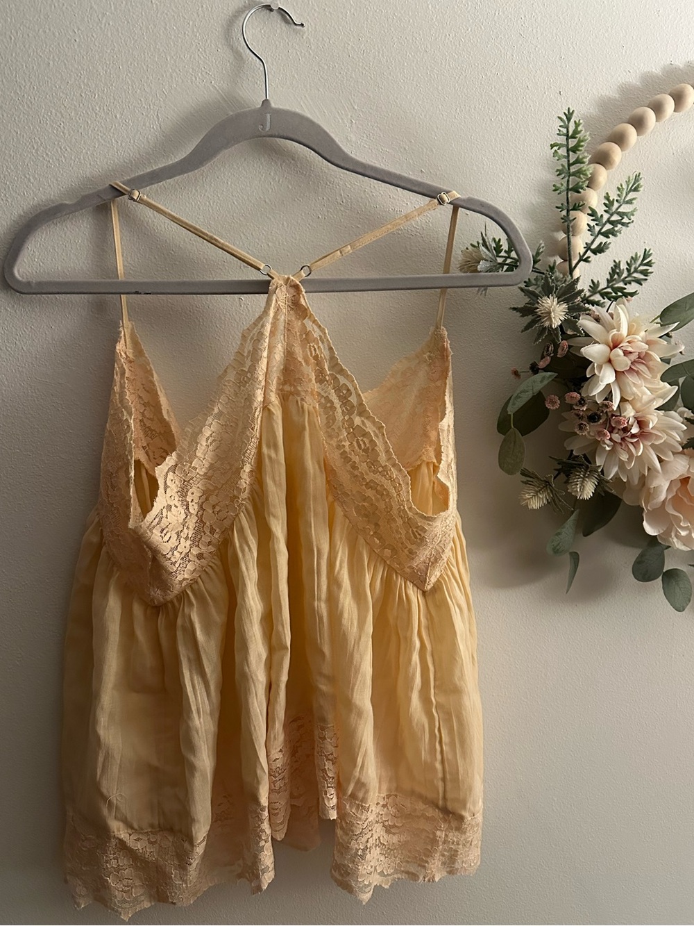 NWT Free People Fiona Cami in Angel Oats - Picture 8 of 12